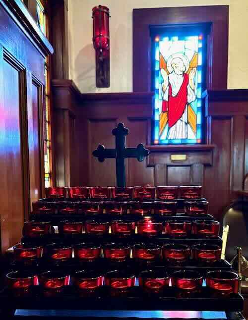 Lighting a Votive, Lifting a Prayer